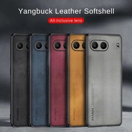 Matte Lambskin Leather Case For OnePlus Nord 4 5G TPU Soft Frame Protect Funda One Plus Nord4 1+Nord