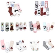 We Bare Bears Officially Licensed Crew Socks