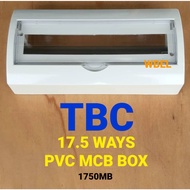 TBC 17.5 WAYS PVC MCB BOX