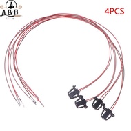 [A&B] 4PCS Front Ba Car Door Light Cable Wires Connector Harness Plug For Golf 5 6 7  MK5 MK6 MK7 T-