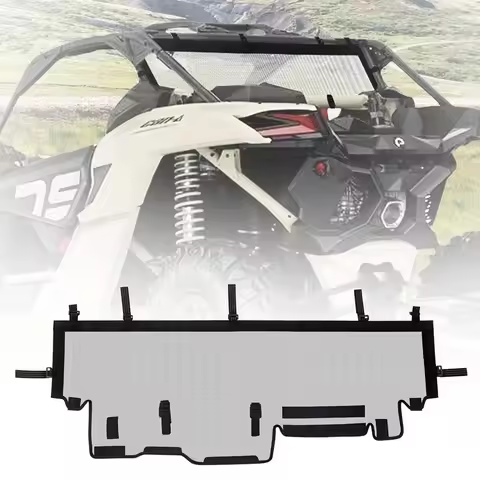 For Can-am Maverick X3 Max Turbo R RR 4x4 XMR XDS XRC XRS X DS RS 715006387 Clear Rear Windshield Ne