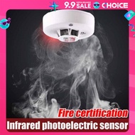 ✅Fire certification✅Super sensitive Smoke detector fire alarm for 40㎡ Smoke detector with battery Sm