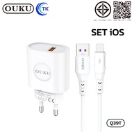 Hoco C22B/Q39T ชาร์จเร็ว 3A ที่ชาร์จไฟ 5V/3A Max ชุดชาร์จ