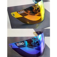 BOGO VISOR FOR HELMET SGV CRUISER/ SGV RIDER 2/ XDOT G118 (CRYSTAL ORANGE/ CRYSTAL BLUE) SIANG MALAM