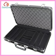 [lzdxwcke2] Chip Carry Case Chip Set Box Solid Portable Aluminum Alloy Box for Travel Household Deal