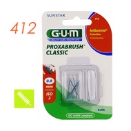 GUM แปรงซอกฟัน Proxabrush Classic 8 refills #412/612/414/614