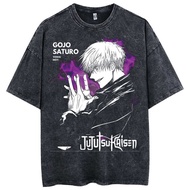 Bandai | Jujutsu Kaisen 2026 New Hot GOJO SATURO Domain Expansion Mens Tee Pure Cotton High-quality