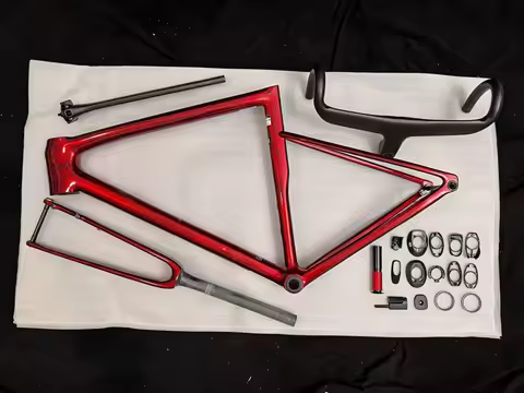 Carbon Road Bike Frame Disc Brake Frameset Di2 Groupset Compatible Custom Paint Available
