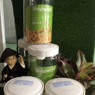 Snapware 1.8L Round Plastic Jar Made in the US, Stored in the Refrigerator Freezer