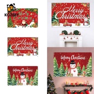 KOZEEY Christmas Garage Door Cover Banner Decoration 5.9x3.8ft Hanging Banner Backdrop Sign