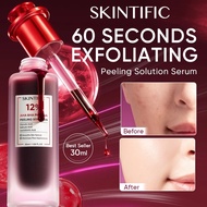 SKINTIFIC 12%AHA BHA PHA LHA Peeling Solution Serum Muka Whitening Brightening Essence Fade Dark Spo