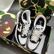 A Bathing Ape Bape Sta Low Black Sneakers