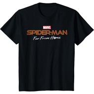 Marvel Spider-Man Far From Home Movie Logo Graphic T-Shirt T-Shirt