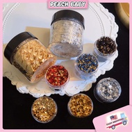 Gold Foil Flakes Embellish Epoxy Resin Slime DIY Material Casing Accessories 金箔碎箔水晶滴胶手工点缀