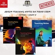 ABRSM | Teaching Notes on Piano Exam Pieces Grades Initial - 8