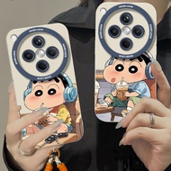 For OPPO Find X8Pro X8 Pro 5G Phone Case Casing Cover Cartoon Crayon Shin-chan Precision Hole Lens S