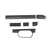 decorative auto accessories dry carbon fiber central control trim for Porsche 718 911