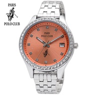 นาฬิกาข้อมือผู้หญิง รุ่น Paris Polo Club 220527L (ปารีส โปโล คลับ)