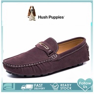 Hush_Puppies รองเท้าผู้ชาย รุ่นรองเท้าโบ๊ทชูส์สไตล์เกาหลีโลฟเฟอร์ส้นเตี้ย,รองเท้าโลฟเฟอร์ผู้ชายรองเท้าลำลองรองเท้าโบ๊ทชูส์ผู้ชาย