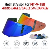 Helmet Visor fit For MT-V-18B AXXIS EAGEL/EAGLE SV/DARKEN Helmet Lens Motorcycle Accessories Capacet