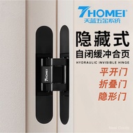Hydraulic Three-Dimensional Buffer Hinge Concealed Hinge Invisible Door Three-Dimensional Hydraulic 