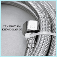 High pressure line, 304 Stainless Steel Water Supply Line 20cm 30cm 40cm 50cm 60cm 80cm 1m 1m2 1m5 2