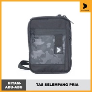Tas Selempang Pria Kalibre Pouch Black-Grey 921295046