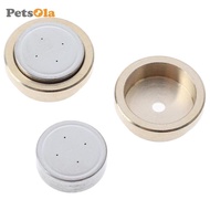 [PETSOLA] 2 Pieces PX625 Battery Converter for Film Camera Exposure Meter, Metal Battery Adapter Rep