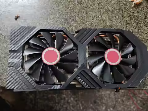The Cooler Heatsink Shell Fans for XFX RX580 RX585 RX588 RX590 RX598 Video Card