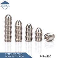 M3 M4 M5 Stainless Steel 304 Bolt Set Screw Headless Hex Socket Head Set Screw Grub Screw Solid Fast