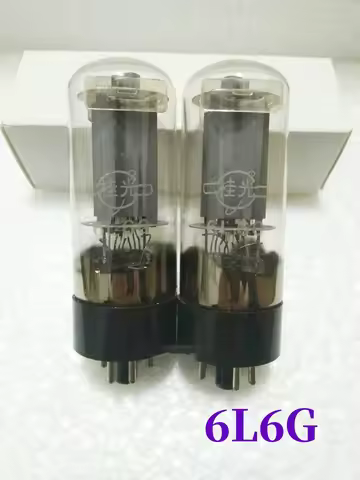 The all-new Guiguang 6L6G electronic tube replaces Shuguang 6P3P5881 KT88 KT66 EL34 with soft and be