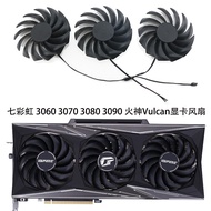 Serasi dengan kipas kad grafik Colorful iGame RTX 3060 3070 3080 3090 Vulcan