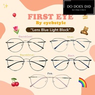 แว่นตากรองแสงสีฟ้าแบรนด์ eyebstyle กรองแสงได้ 99% ของใหม่ Do Does Did