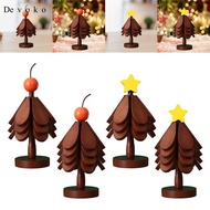 Devoko Christmas Shape Placemat Foldable Heat Insulation Pad Tea Mat Heat Pad Heat Pad