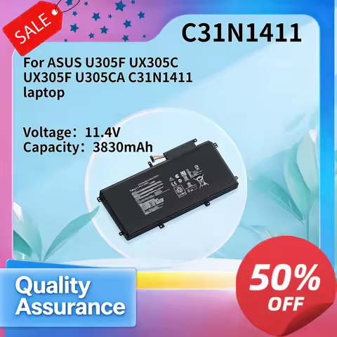 C31N1411 3830mAh 11.4V High Quality Laptop Battery Compatible with ASUS U305F U305CA UX305C UX305F