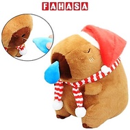 Thú Bông Capybara Noel Chảy Mũi 35 cm - ZooZoo 35380