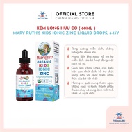 Mary Ruth's Kids Ionic Zinc Liquid Drops, 4-13y (60ml)
