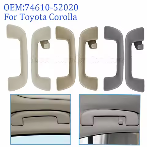1PC Inner Roof Armrest Ceiling Pull Handle For Toyota Corolla Yaris Prius Vios Aruis 74610-52020 Car