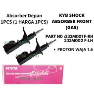 Absorber Front For Proton Waja 1.6 mmc Waja Campro Depan Brand KYB Kayaba Gas 333M001 333M002 ⚠️1 Harga, 1 pcs ⚠️