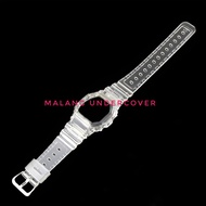 CASIO GSHOCK G SHOCK SMALL BEZEL STRAP DW 5600 GW B5600 DW 5030 DW 5700 JELLY CLEAR TRANSPARENTPOLOS