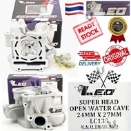 Y15ZR/LC135 Leo Racing Superhead 22/25 24/27 25/28 Open Water Cave Leo Thailand Super Head 24/27mm 22/25mm 25/28mm