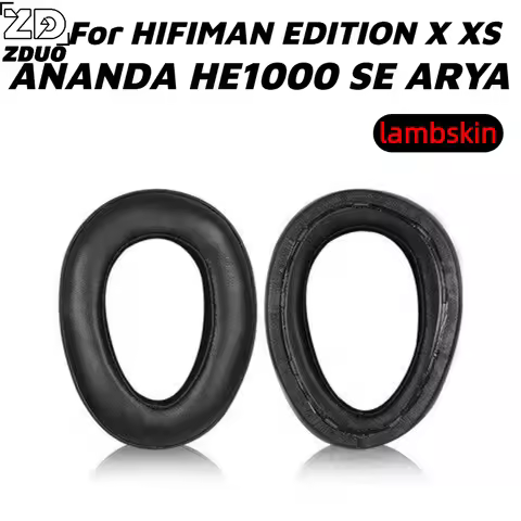 Protein Skin Breathable Mesh Replacement Ear Pads For HIFIMAN EDITION X XS ANANDA HE1000 SE ARYA Hea