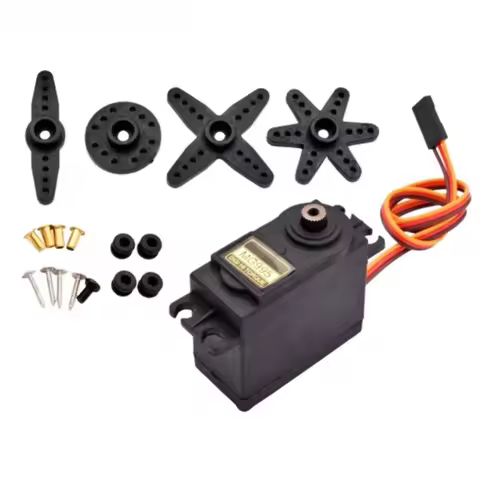 MG995 180 360 Arduino Metal Gear 995 RC Car Servo Motor High Speed Torque Servomotor Toys Truck Robo