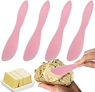 Thinslimer 4 Pack Multipurpose Spreaders Knives for Spreading Peanut Butter Jar Knife Butter Spreader