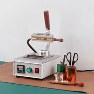 Small Manual Leather Hot Stamping Machine Hot Stamping Machine Copper Word LOGO Trademark Marking an