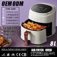 Air Fryer Strength Export Foreign Trade Manufacturer Electric Oven Deep Frying Pan Smoke-Free Fryer110V air fryer