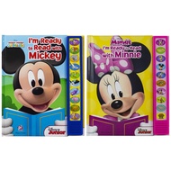 Disney Mickey Mouse Clubhouse: I'm Ready to Read with Mickey / Minnie Sound Book