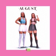 August Collection - CC(Custom Content) The Sims 4