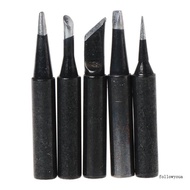 fol 5 Pcs Lead-Free Soldering Solder Iron Tips 900M-T For Hakko 936 SAIKE 909D 852 9