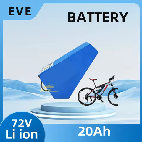72V 20ah lithium ion Triangle battery BMS 20S 74V for 1500w 2000w Motorcyle scooter E bike bicycle +